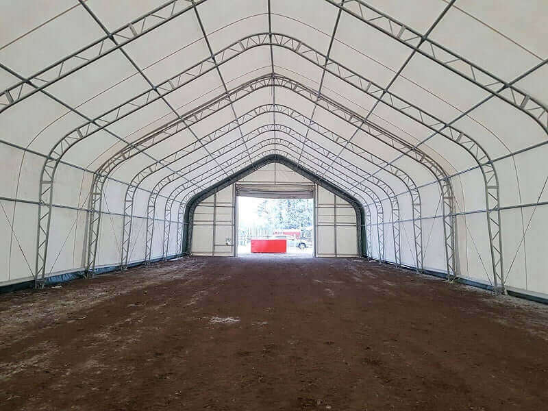 50ft x 100ft Double Trussed Storage Tent