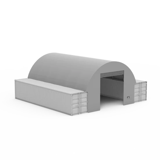 26ft x 40ft Container Shelter