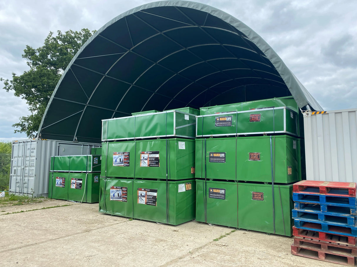 40ft x 40ft Container Shelter