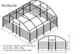 8m x 8m Livestock Shelter Tent