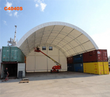 40ft x 40ft Double Trussed Container Shelter
