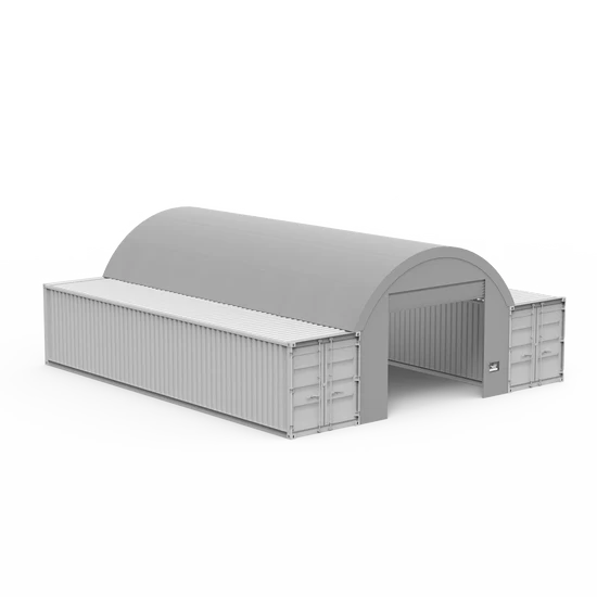 20ft x 40ft Container Shelter