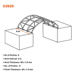 26ft x 20ft Container Shelter
