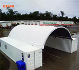 26ft x 40ft Container Shelter