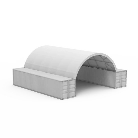 26ft x 40ft Container Shelter