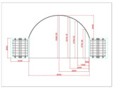 26ft x 20ft Container Shelter