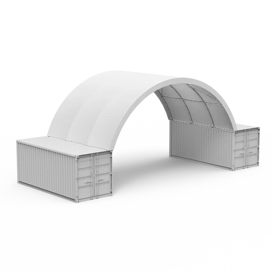 33ft x 20ft Container Shelter