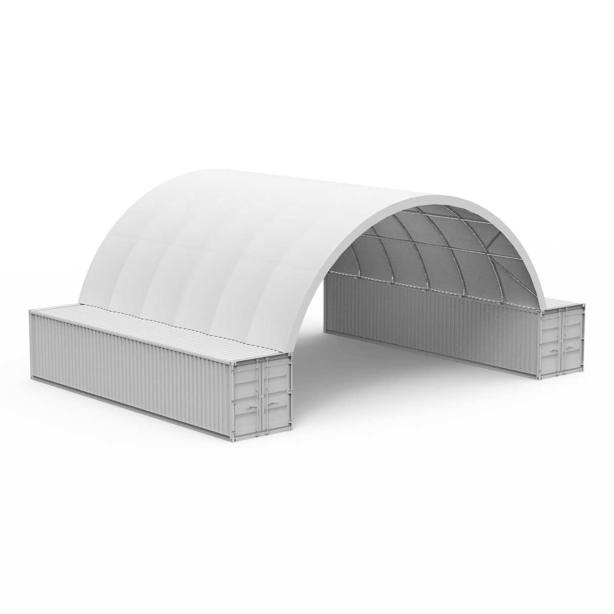 40ft x 40ft Container Shelter