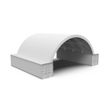 40ft x 40ft Double Trussed Container Shelter