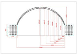 40ft x 40ft Double Trussed Container Shelter