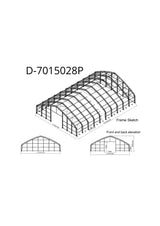 70ft x 150ft Double Trussed Storage Tent