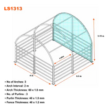 4m x 4m Livestock Shelter Tent