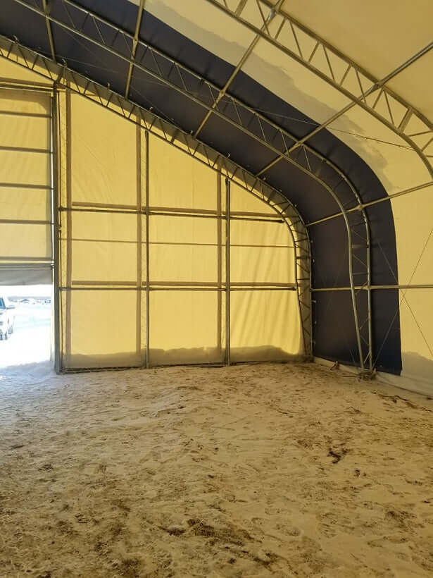 60ft x 120ft Double Trussed Storage Tent