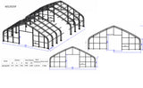 60ft x 120ft Double Trussed Storage Tent